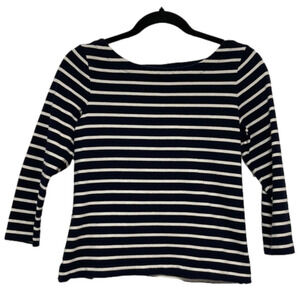 [Joe Fresh] Stripped Boat neck 3/4 sleeve Top